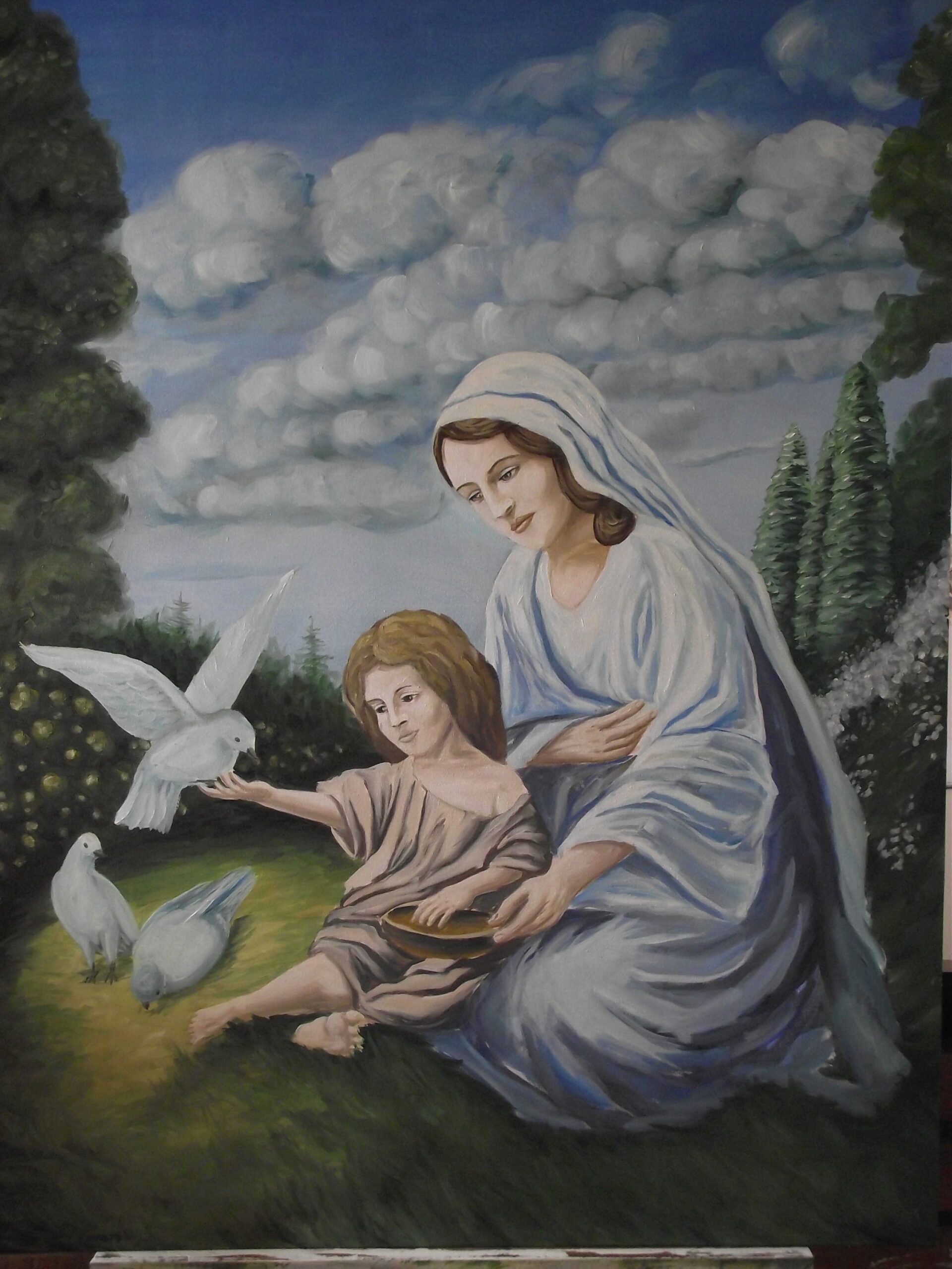 Így készült – Család galambokkal