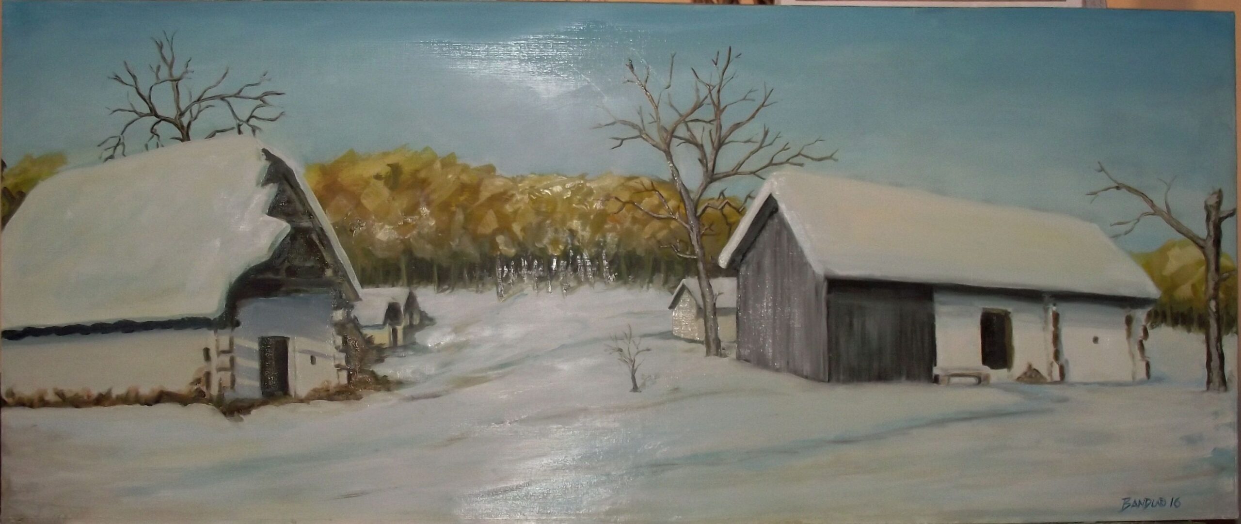 Így készült – Havas táj